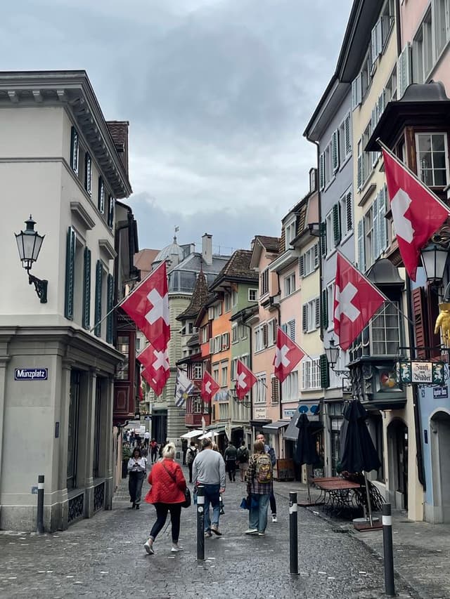 Work in Zurich, Switzerland